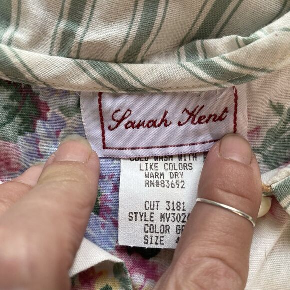 Vintage Sarah Kent Fancy Party Dress. Size 4T. USA. Polycotton. Pockets. 1980's. - Picture 13 of 16